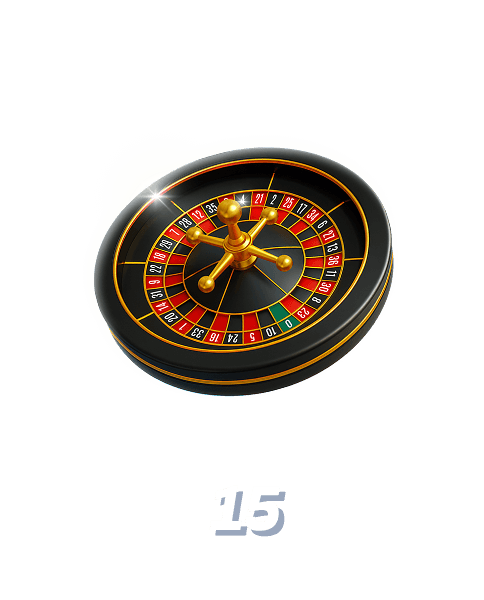 Haz 15 apuestas en el casino en vivo