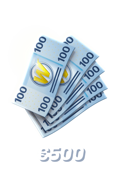 Haz un depósito de 500 €